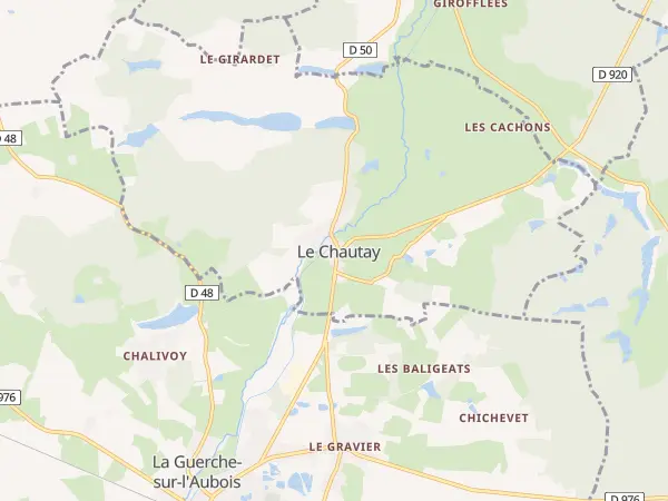 Plan du Chautay