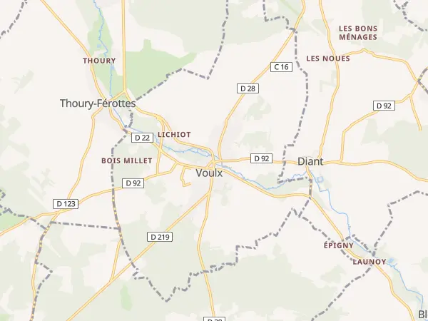 Plan de Voulx