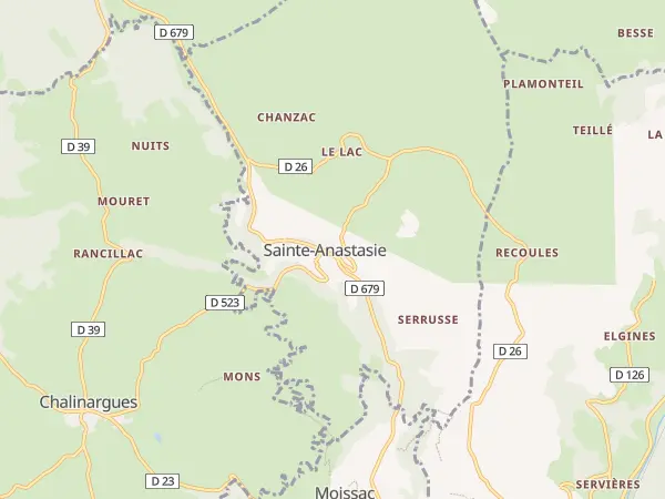 Plan de Sainte-Anastasie