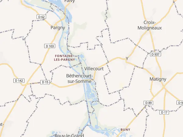 Plan de Villecourt