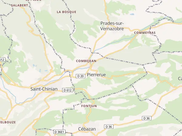 Plan de Pierrerue