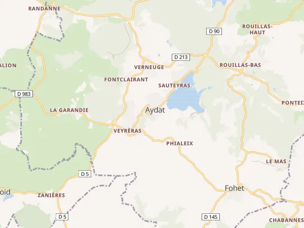 Plan de Aydat