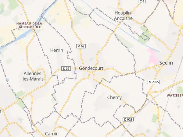 Plan de Gondecourt