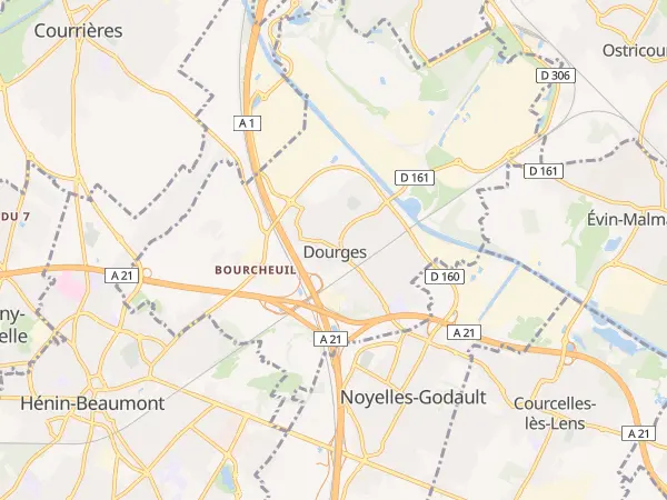 Plan de Dourges