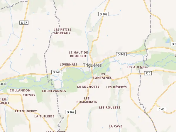 Plan de Triguères
