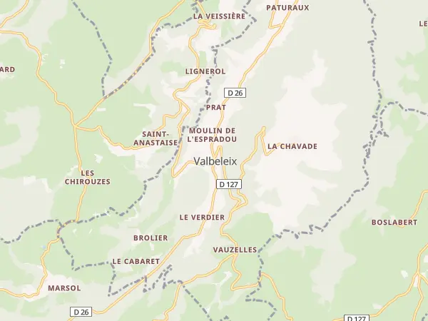 Plan de Valbeleix