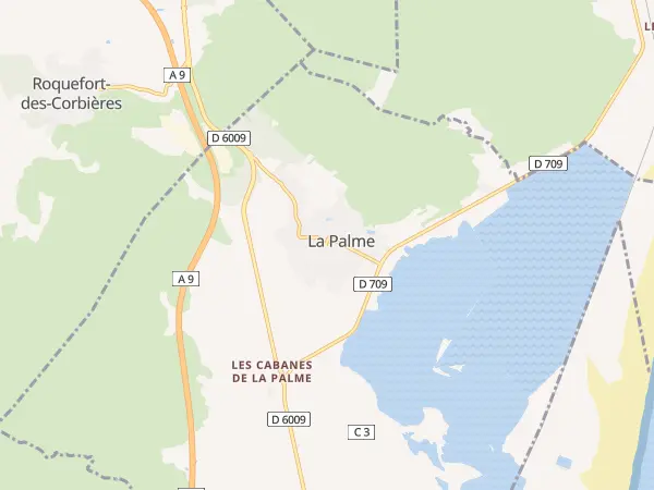 Plan de La Palme