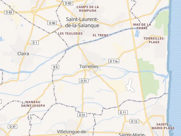 Plan de Torreilles