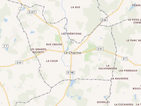 Plan du Charme
