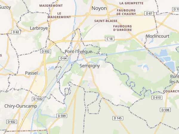 Plan de Sempigny