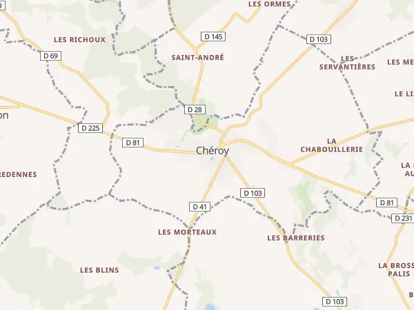 Plan de Chéroy
