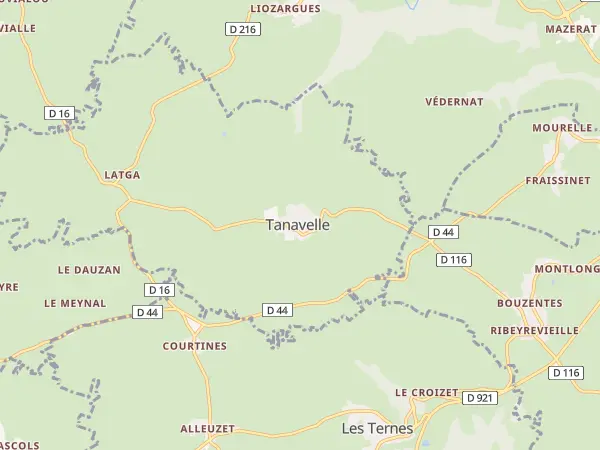 Plan de Tanavelle