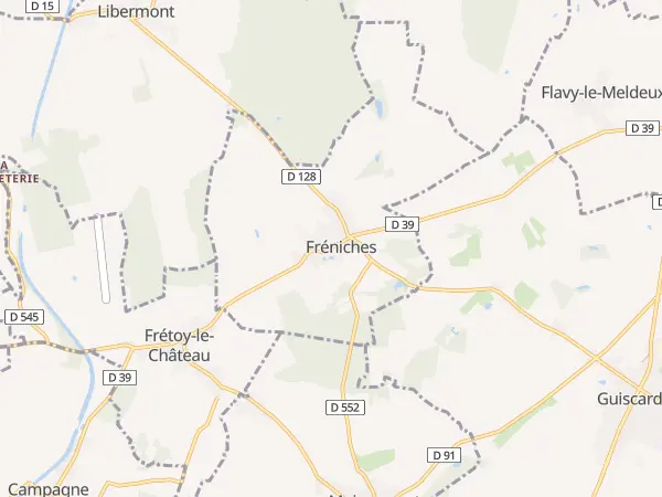 Plan de Fréniches