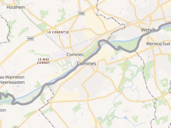 Plan de Comines