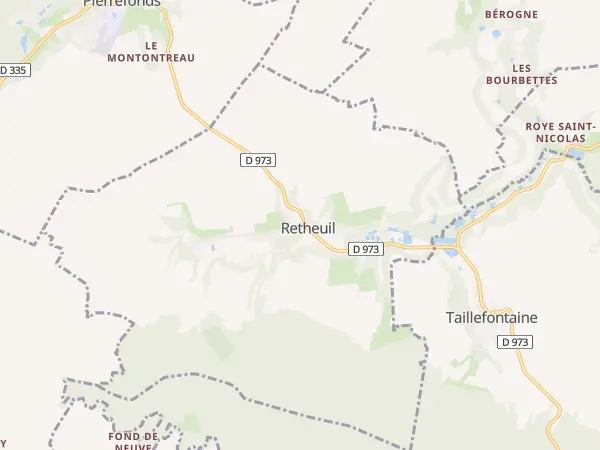Plan de Retheuil
