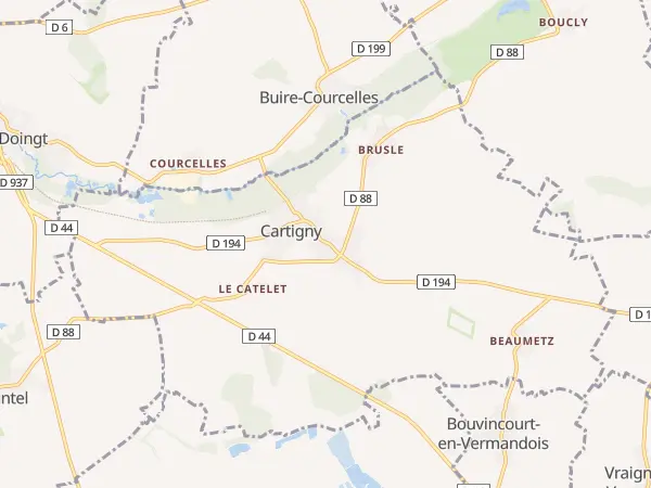 Plan de Cartigny