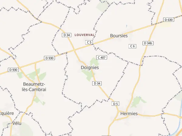 Plan de Doignies