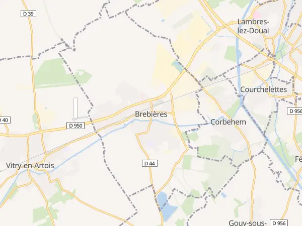 Plan de Brebières