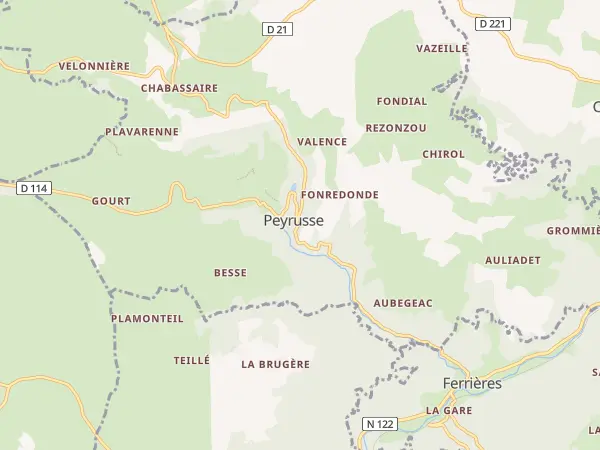 Plan de Peyrusse