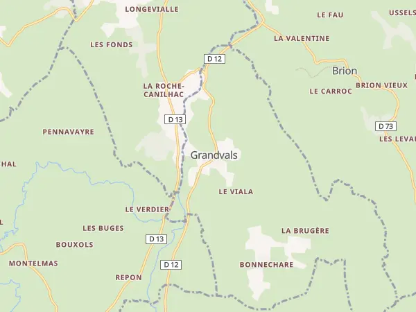 Plan de Grandvals