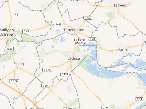 Plan de Lécluse