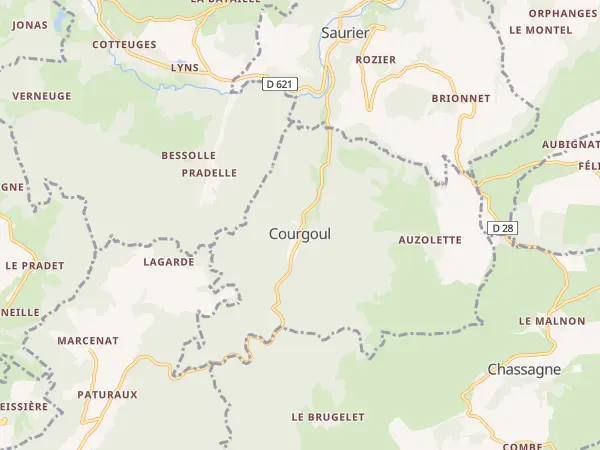 Plan de Courgoul