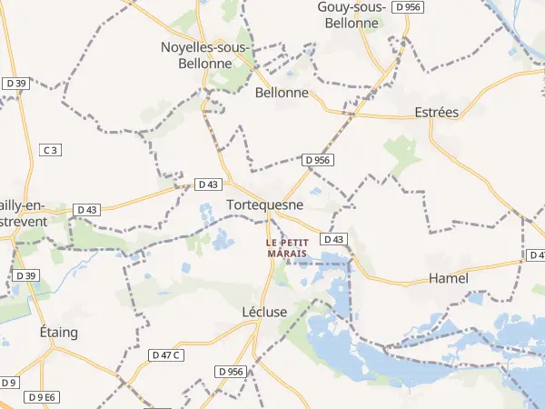 Plan de Tortequesne