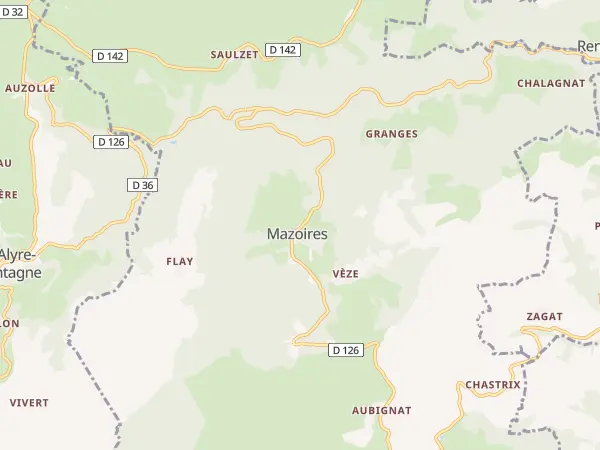 Plan de Mazoires