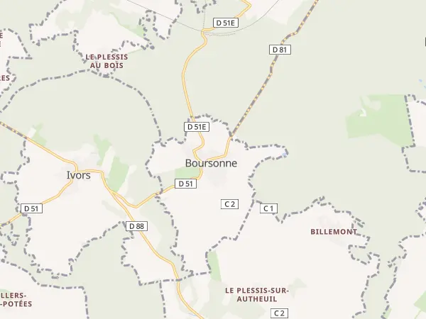 Plan de Boursonne