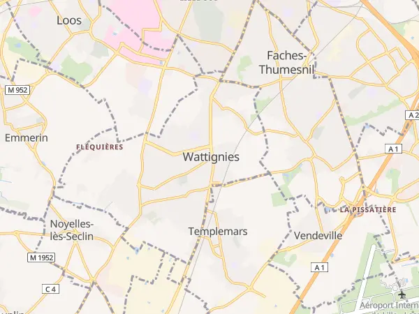 Plan de Wattignies