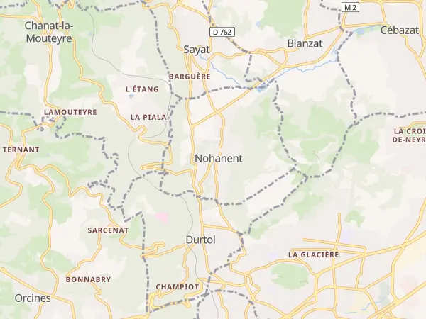 Plan de Nohanent