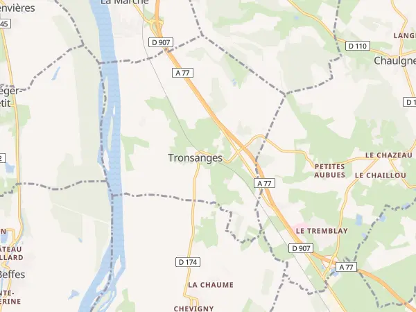 Plan de Tronsanges