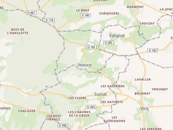 Plan de Veauce