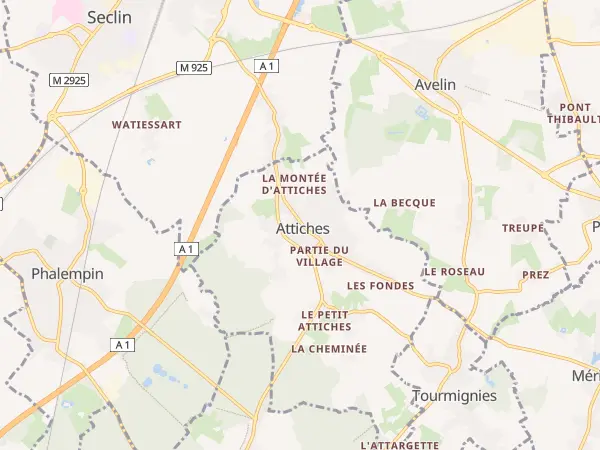 Plan de Attiches