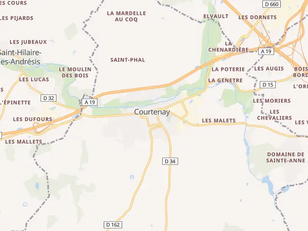 Plan de Courtenay