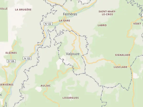 Plan de Valjouze
