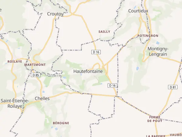 Plan de Hautefontaine
