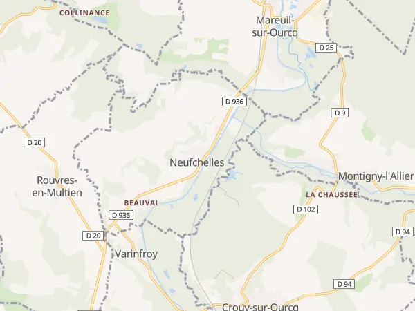 Plan de Neufchelles