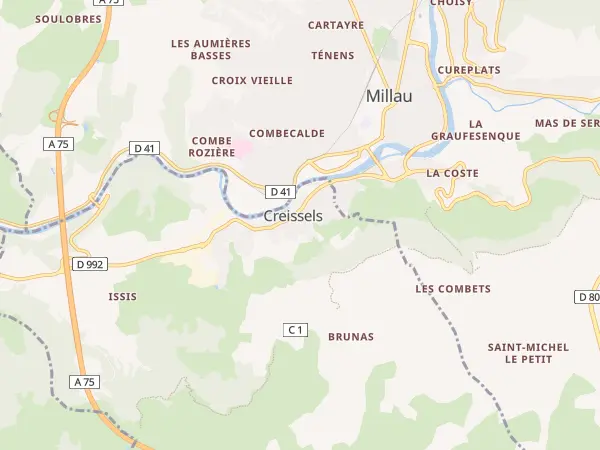 Plan de Creissels