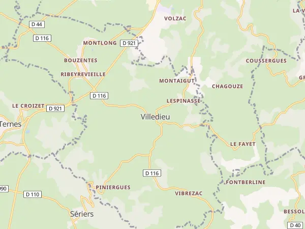 Plan de Villedieu
