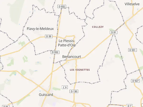 Plan de Berlancourt