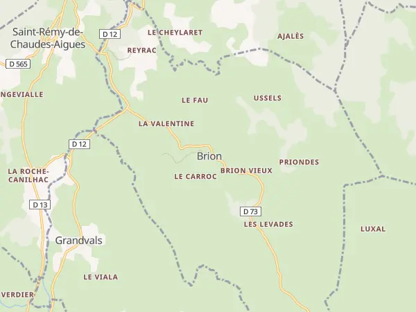 Plan de Brion