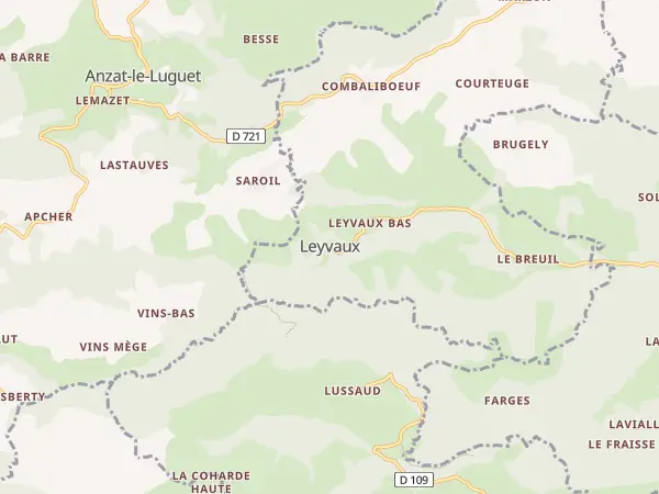 Plan de Leyvaux