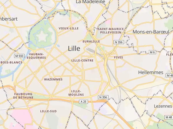 Plan de Lille