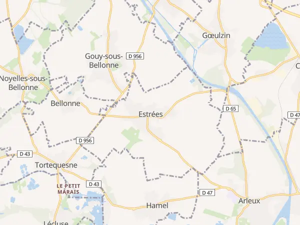 Plan de Estrées