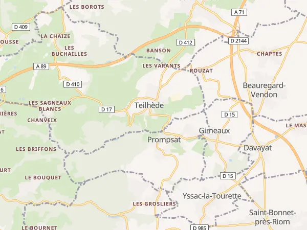 Plan de Teilhède