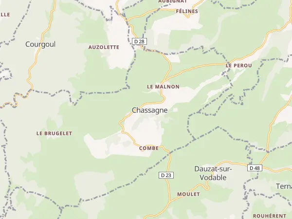 Plan de Chassagne