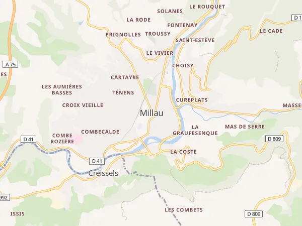 Plan de Millau