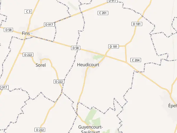 Plan de Heudicourt
