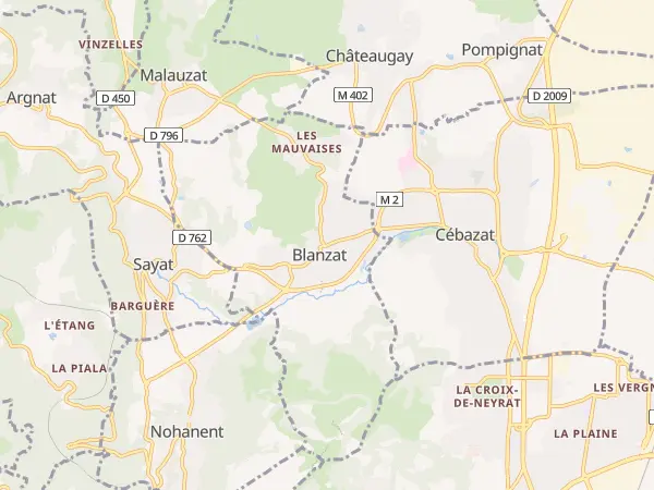 Plan de Blanzat